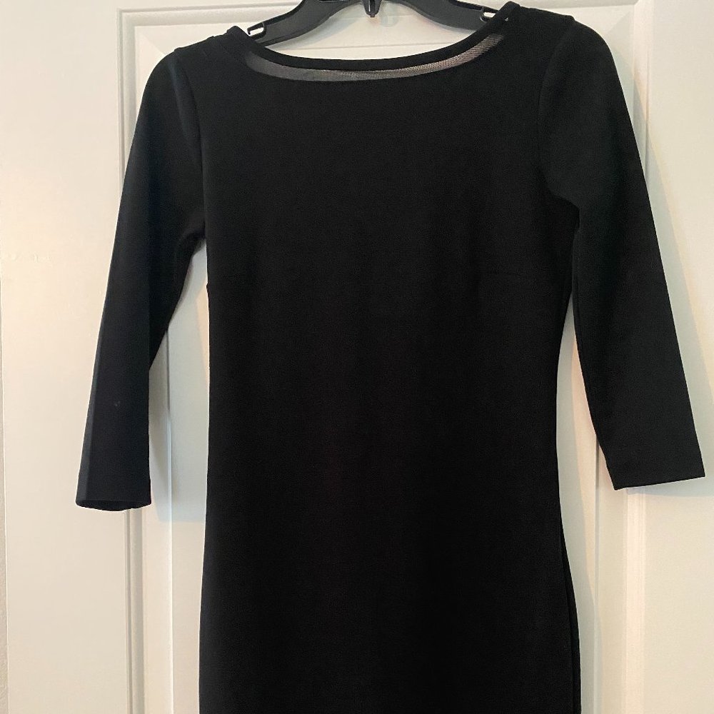 Armani Exchange black dress